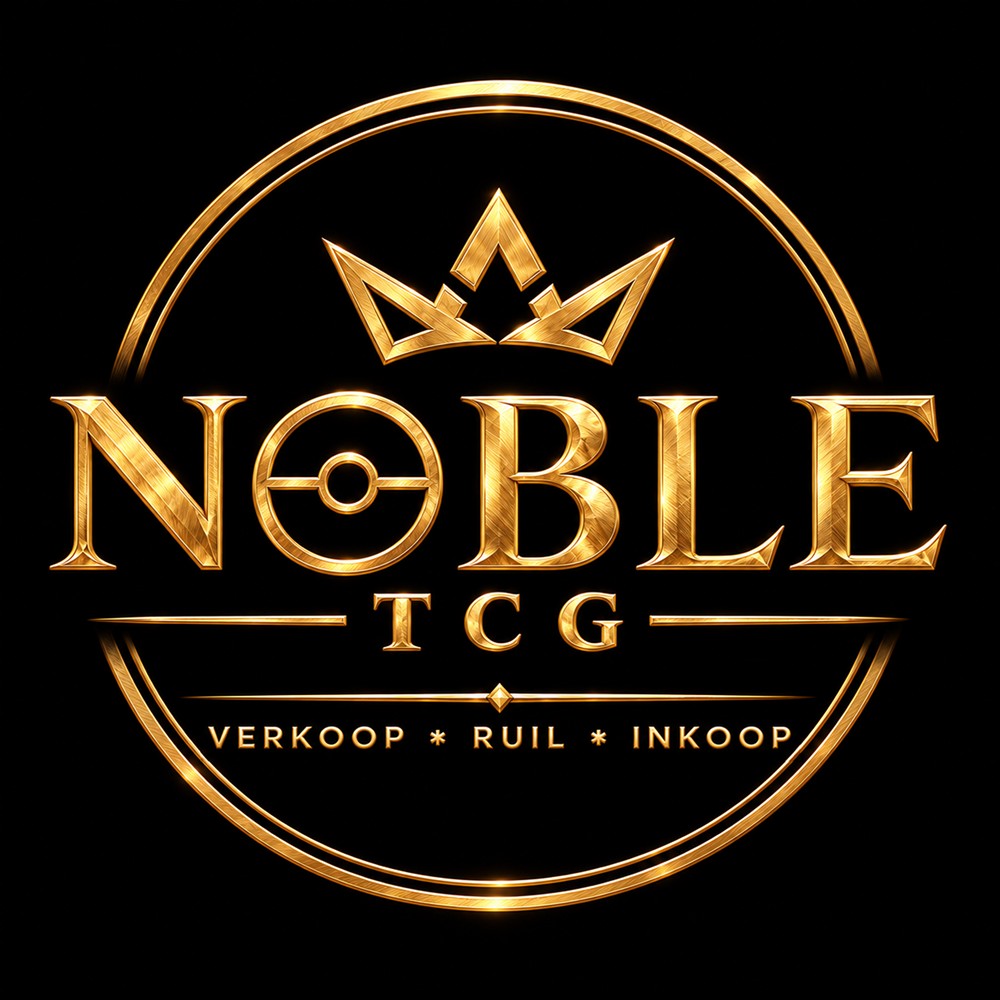 Gedetailleerd Noble TCG-logo zonder golden glow